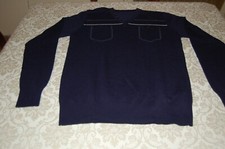 Pullover uomo blu usato  Napoli