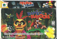 Banjo Kazooie N64 (VHS, 1998) Rare promotional video HtF. FREE SHIPPING! USA comprar usado  Enviando para Brazil