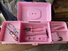 Pink tool box for sale  CREDITON