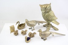 Brass bird ornaments for sale  LEEDS