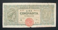Luogotenenza lire italia usato  Grugliasco