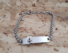 Bracciale acciaio con usato  Scafati