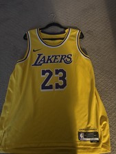 Camiseta Nike Dri-Fit LeBron James #23 Los Angeles Lakers tamanho 2XL comprar usado  Enviando para Brazil