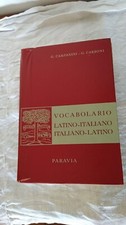 Dizionario vocabolario latino usato  Villanova d'Asti