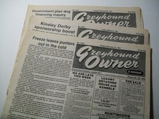 Greyhound owner 1991 for sale  MANCHESTER