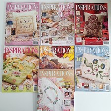 Inspirations embroidery magazi for sale  BRISTOL