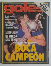BOCA JUNIORS CHAMPIONS - LIBERTADORES CUP 1977 - Revista Goles # 1496 comprar usado  Enviando para Brazil