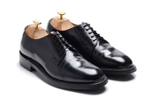 Loake black derby for sale  BEVERLEY