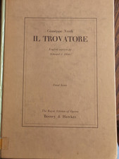 Giuseppe verdi trovatore for sale  LOOE