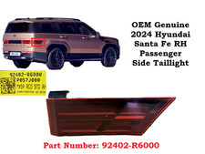92402-R6000 OEM 2024-2025 Hyundai Santa Fe lanterna traseira passageiro lâmpada lateral direita comprar usado  Enviando para Brazil