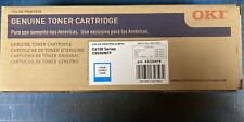 Cartucho de toner ciano genuíno OKI C6100 43324419 - NOVO LACRADO comprar usado  Enviando para Brazil