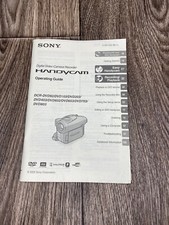 Sony handycam operating for sale  Sussex