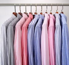 Chemise rayures oxford d'occasion  Expédié en France