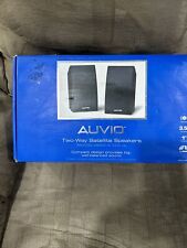 Alto-falantes via satélite Auvio bidirecionais (50W x 2) #4000461 testados comprar usado  Enviando para Brazil