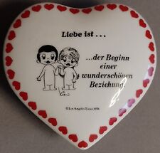 Deckeldose herzform walter gebraucht kaufen  St Ingbert