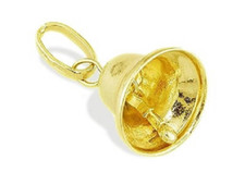 Usado, Pingente berloque musical de ouro amarelo 14k anel italiano sino comprar usado  Enviando para Brazil