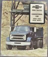 1966 Chevrolet Diesel Truck Brochure D70 Dump Cargo Semi Excelente Original 66 comprar usado  Enviando para Brazil