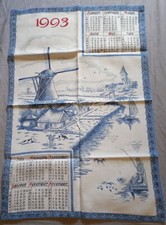 Torchon calendrier 1993 d'occasion  Lille-