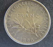 Franc semeuse argent d'occasion Franc semeuse argent d'occasion  Pionsat