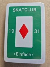 Skatclub 1931 karo gebraucht kaufen  Fehrbellin