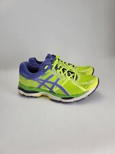 Tênis de corrida Asics Gel Cumulus 17 feminino tamanho 7.5 T5D8N verde roxo comprar usado  Enviando para Brazil