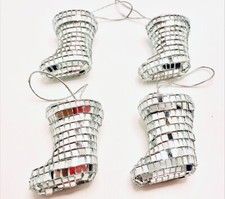 ORNAMENTOS DE ÁRVORE DE NATAL BOTA ESPELHO DE VIDRO comprar usado ORNAMENTOS DE ÁRVORE DE NATAL BOTA ESPELHO DE VIDRO comprar usado  Enviando para Brazil