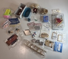 Casa de muñecas vintage miniatura/mini mixta/mueble/usada/lote de 27 segunda mano  Embacar hacia Mexico