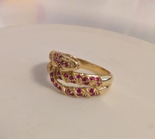 Schlangenring karat 585 gebraucht kaufen  Leipzig