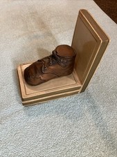 baby shoe bookends bronzed for sale baby shoe bookends bronzed for sale Winsted