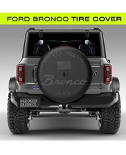 Capa de pneu sobressalente Ford Bronco 35" com CÂMERA DE BACKUP - Design cinza carbonizado comprar usado  Enviando para Brazil