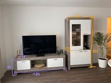 Wohnzimmer schrankwand guten gebraucht kaufen  Hameln