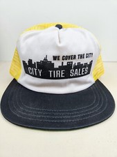 Usado, Boné Snapback Chapéu Caminhoneiro Vintage City Tire Sales comprar usado  Enviando para Brazil