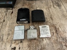 Zippo lighter steel for sale  DEAL