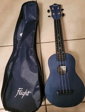 Ukulele soprano Flight TUS-35DB, 4 cordas Travel Series, azul escuro estado intocado comprar usado  Enviando para Brazil