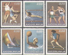 Jugoslavia 1972 giochi usato  Italia