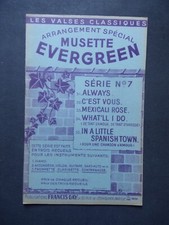 Album partition evergreen d'occasion  Grancey-le-Château-Neuvelle