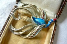 Vintage jewellery enamel for sale  OLNEY
