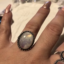 Argento anello pietra usato Argento anello pietra usato  Imperia