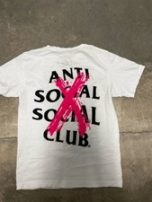 Camiseta Branca Anti Social Club Cancelada Tamanho P | Autêntica comprar usado  Enviando para Brazil