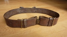 Ceinturon cuir anglais d'occasion  Le Petit-Quevilly