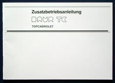 Zusatz betriebsanleitung 1993 gebraucht kaufen  Wünnenberg