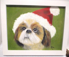 Quadro shitzu babbo usato Quadro shitzu babbo usato  Spedire a Italy