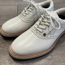 Usado, Tênis de golfe masculino G/Fore G4 sela caveira Gallivanter 7,5 branco clássico comprar usado  Enviando para Brazil