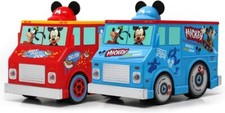 Novo na caixa Disney Junior Mickey Mouse pacote com 2 veículos utilitários móveis SK8 loja cachorro-quente comprar usado  Enviando para Brazil