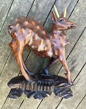 Original wooden deer for sale  STANSTED