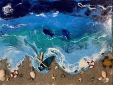 Mare quadro effetto usato  San Dona di Piave