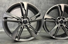 Używany, ORYGINALNE FELGI ALUMINIOWE AUDI 19" A1 A2 A3 A4 Q1 Q2 Q3 S LINE – FERRIC GREY MAT na sprzedaż  PL