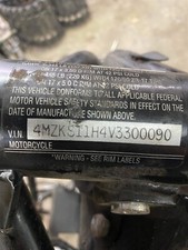 Buell 1200 cyclone for sale  Huron
