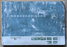 Mercedes benz unimog gebraucht kaufen  Hamburg