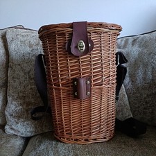 Vintage wicker bottle for sale  MANCHESTER